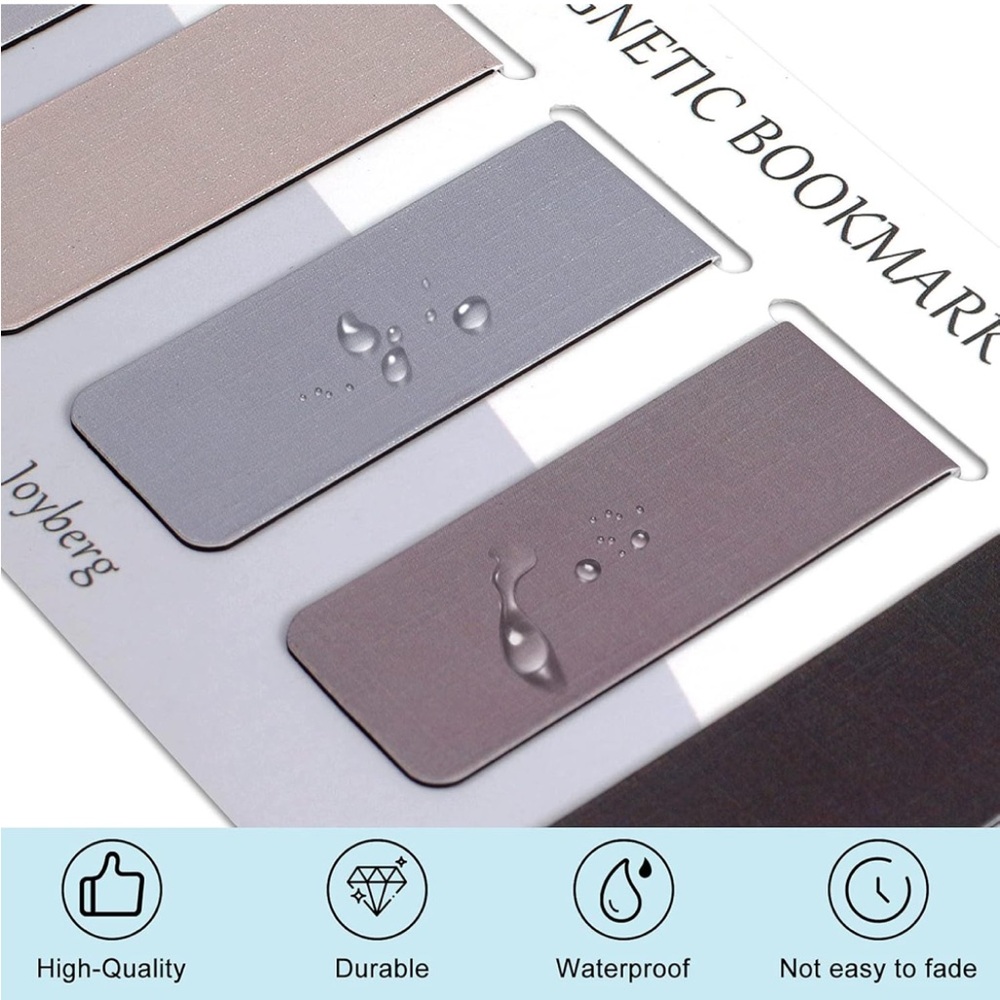5pk-Magnetic Bookmarks - Choose 1 set of 5 - Picture 5 of 9